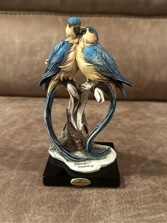 Other - Vintage Giuseppe Armani Pair of Parrots